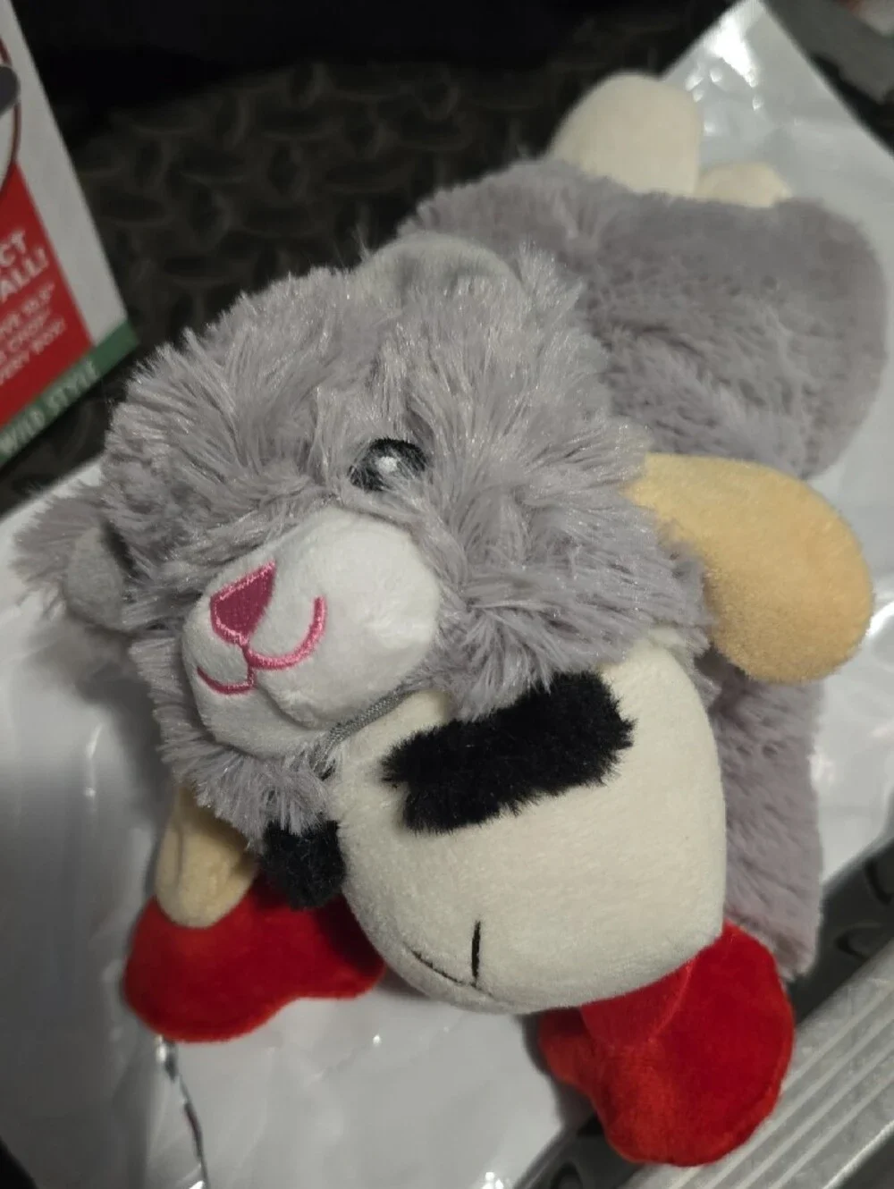 Lamb Chop Mystery Box Dog Toy